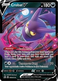 Crobat V - SWSH110 - Sword & Shield Promo Cards